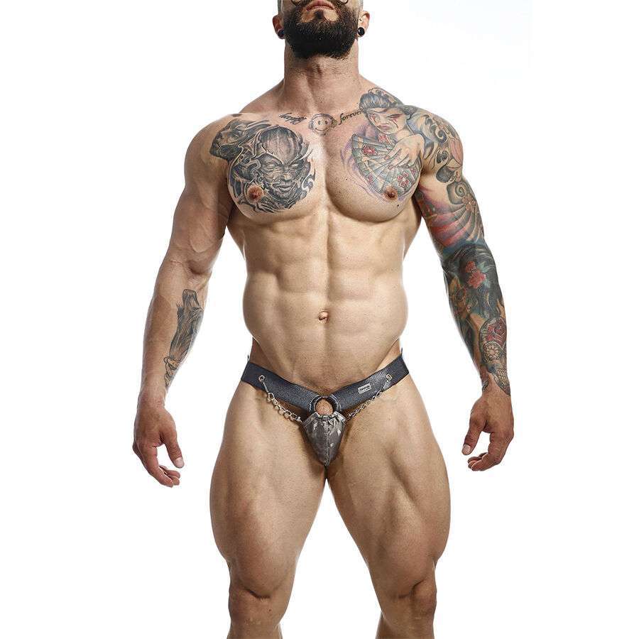 MOB – JOCKSTRAP DNGEON SNAP GRIS TAILLE UNIQUE
