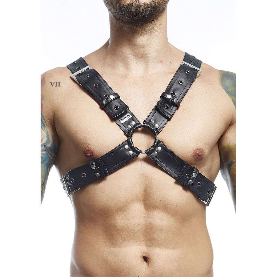 MOB – CEINTURE HARNAIS NOIRE DNGEON TAILLE UNIQUE X