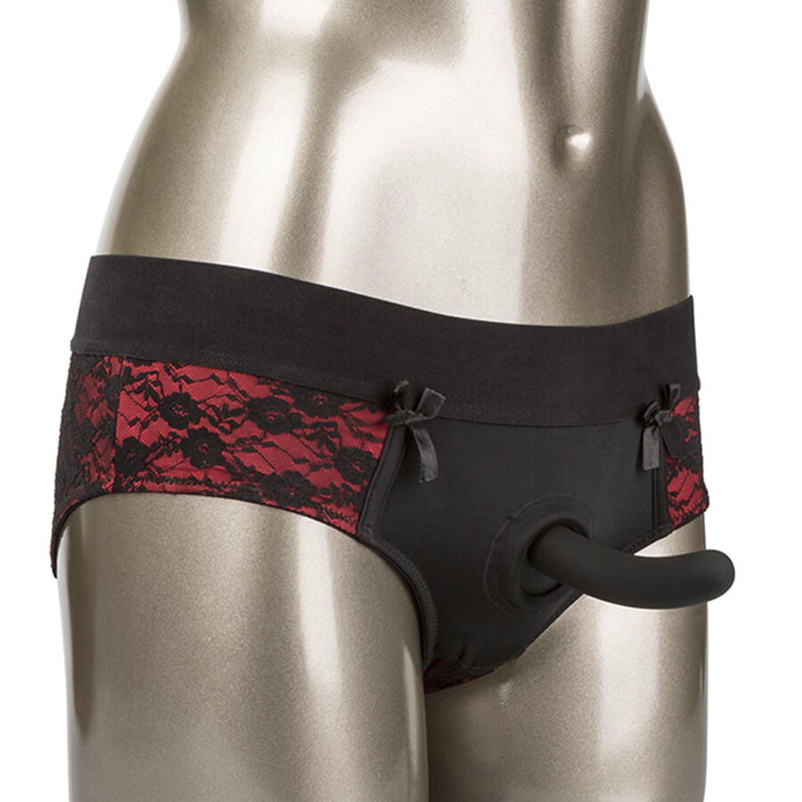 CALEXOTICS – SCANDAL ENSEMBLE CULOTTE SANS ENTREJAMBE AVEC GODE TAILLE S/M