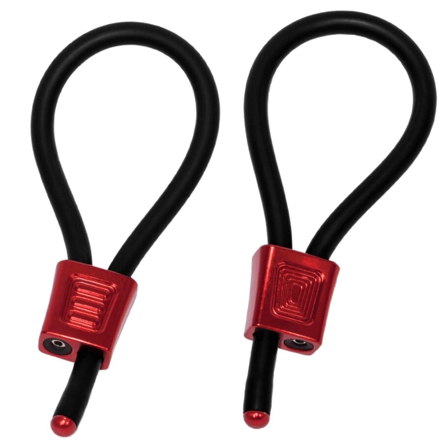 ELECTRASTIM – PRESTIGE ELECTRA LOOPS ANNEAUX PÉNIENS RÉGLABLES ROUGES