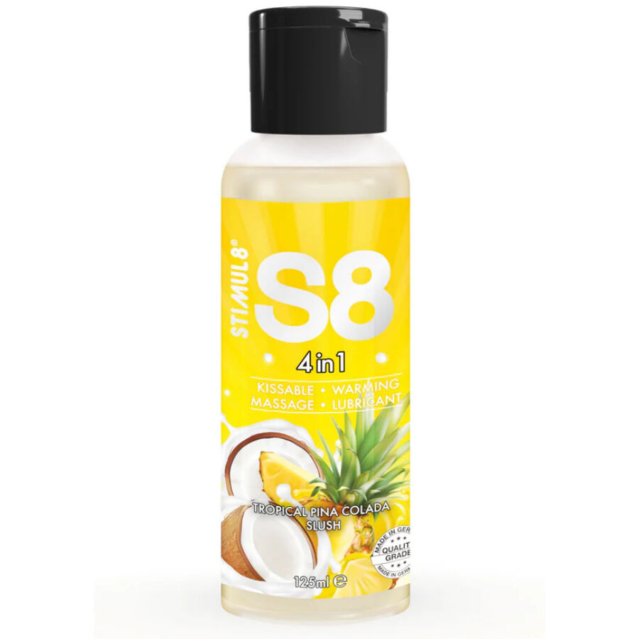 STIMUL8 – LUBRIFIANT DESSERT PINA COLADA 4 EN 1 S8 125 ML