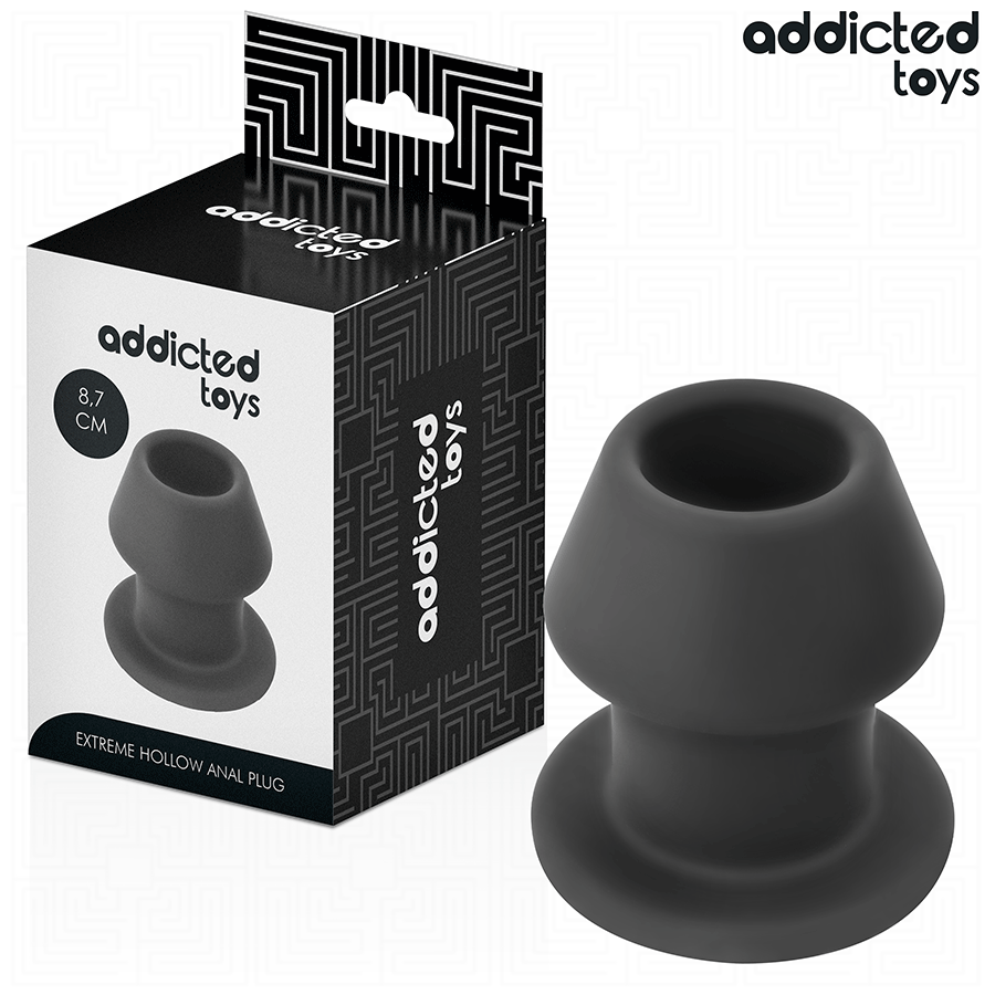 ADDICTED TOYS – PLUG ANAL CREUX EXTRÊME TAILLE M 8,7 CM