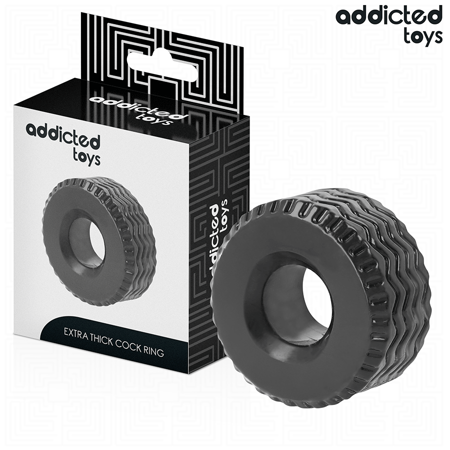 ADDICTED TOYS – ANNEAU PÉNITENSIF EXTRA ÉPAIS