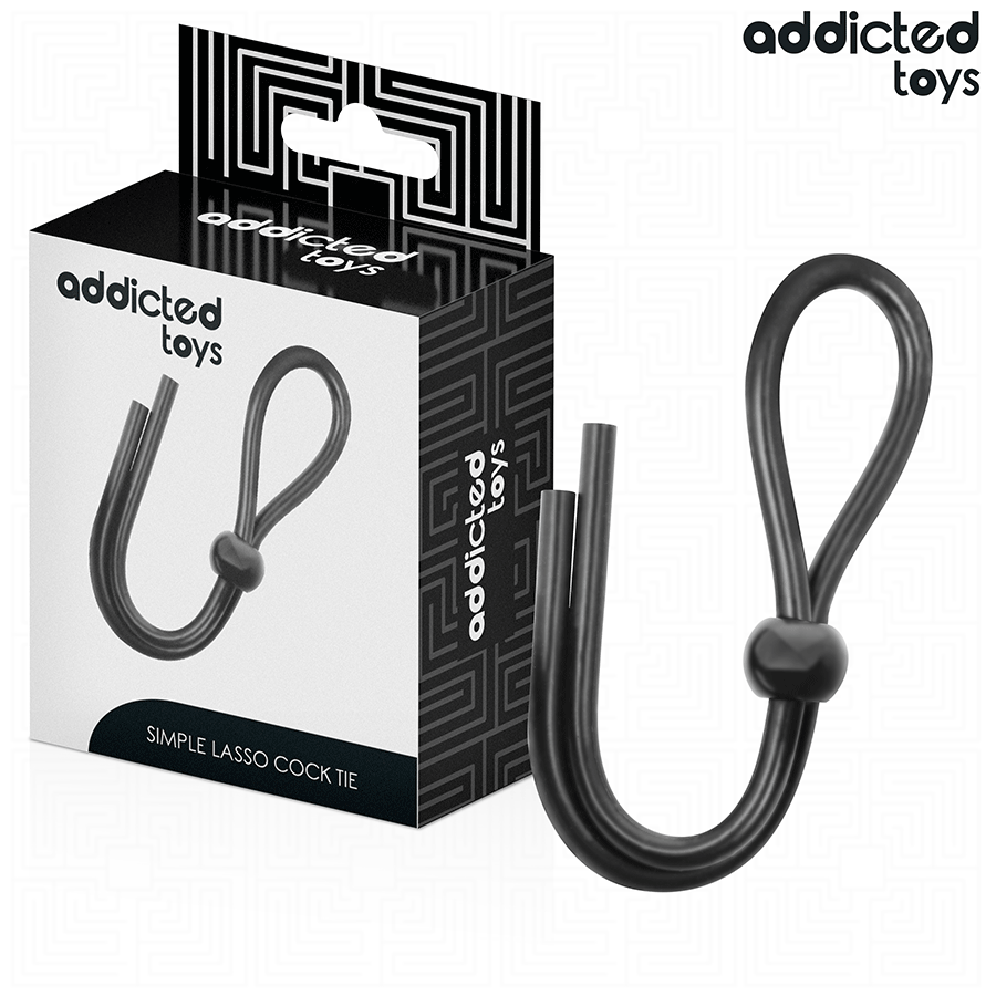 ADDICTED TOYS – CORDE EN SILICONE POUR LE PÉNIS À BOUCLE UNIQUE