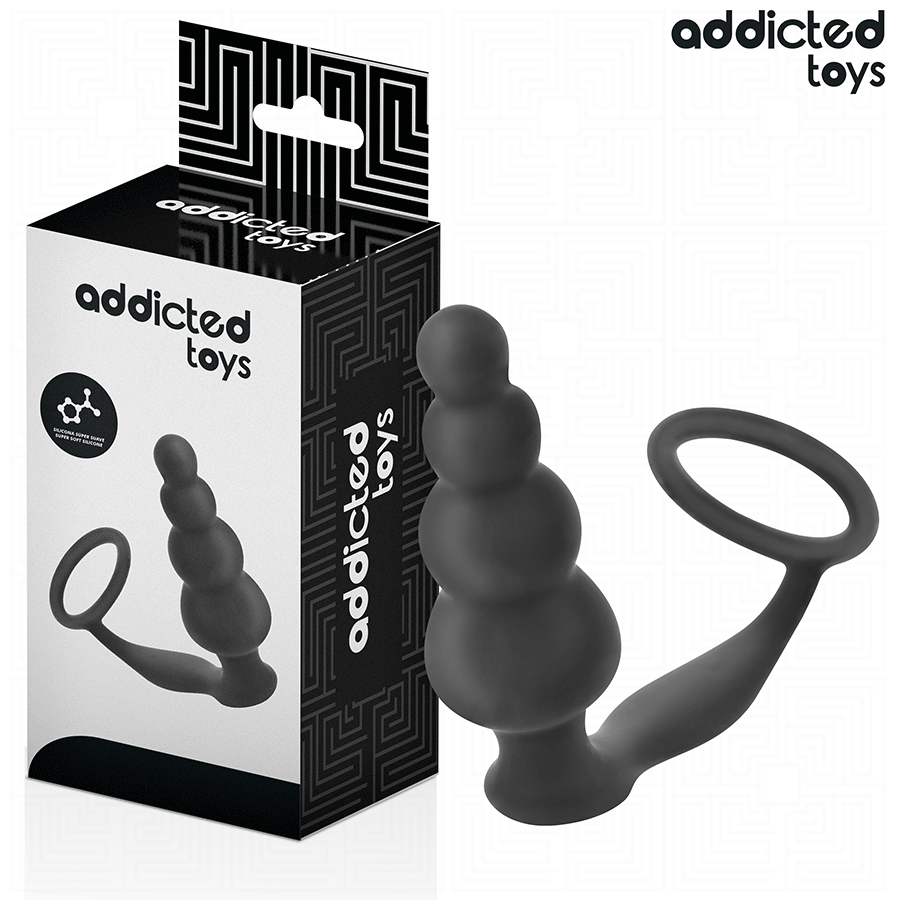 ADDICTED TOYS – PLUG ANAL AVEC ANNEAU MODÈLE 5