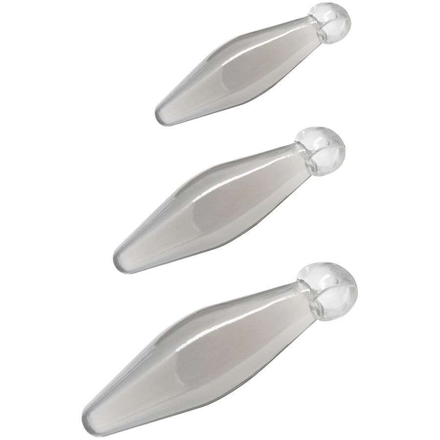 TOYJOY – JEU ANAL FINGER RIMMER 3 PIÈCES TRANSPARENT