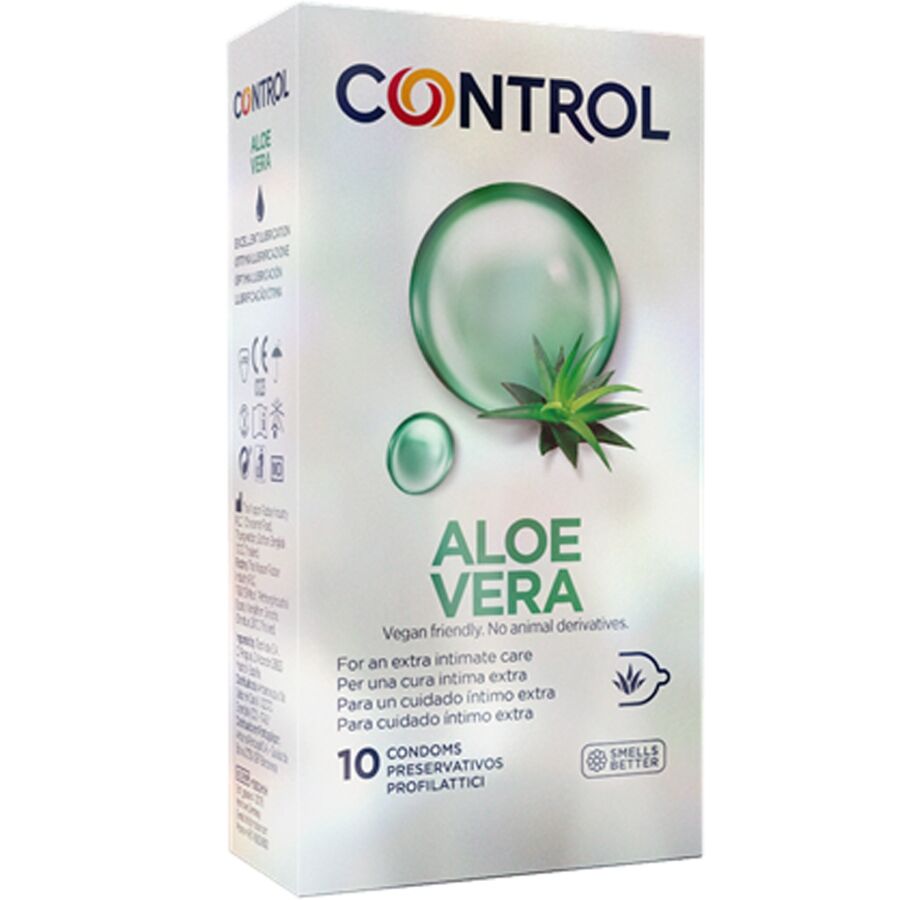 CONTROL – PRÉSERVATIFS À LALOE VERA 10 UNITÉS