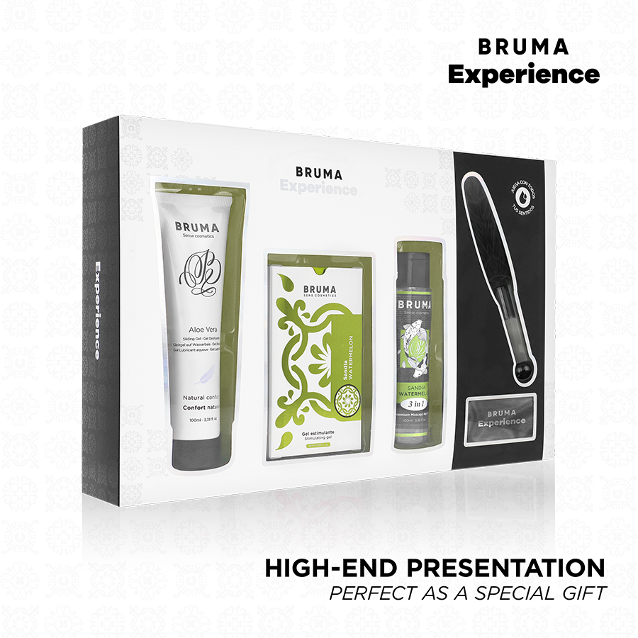 BRUMA XPERIENCE – KIT TENTATION PASTÈQUE DOUCE AVEC AMPLIFICATEUR DORGASME