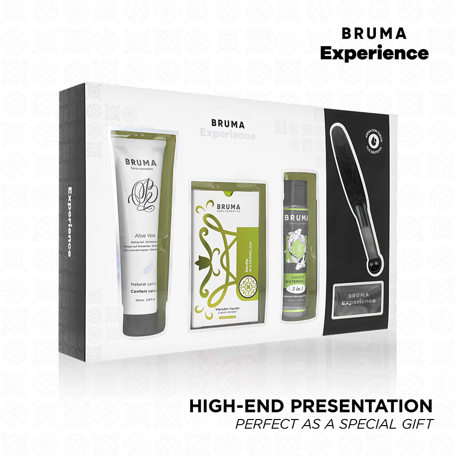 BRUMA XPERIENCE – KIT TENTATION DOUCE VIBRO-ORGASMIQUE PASTÈQUE