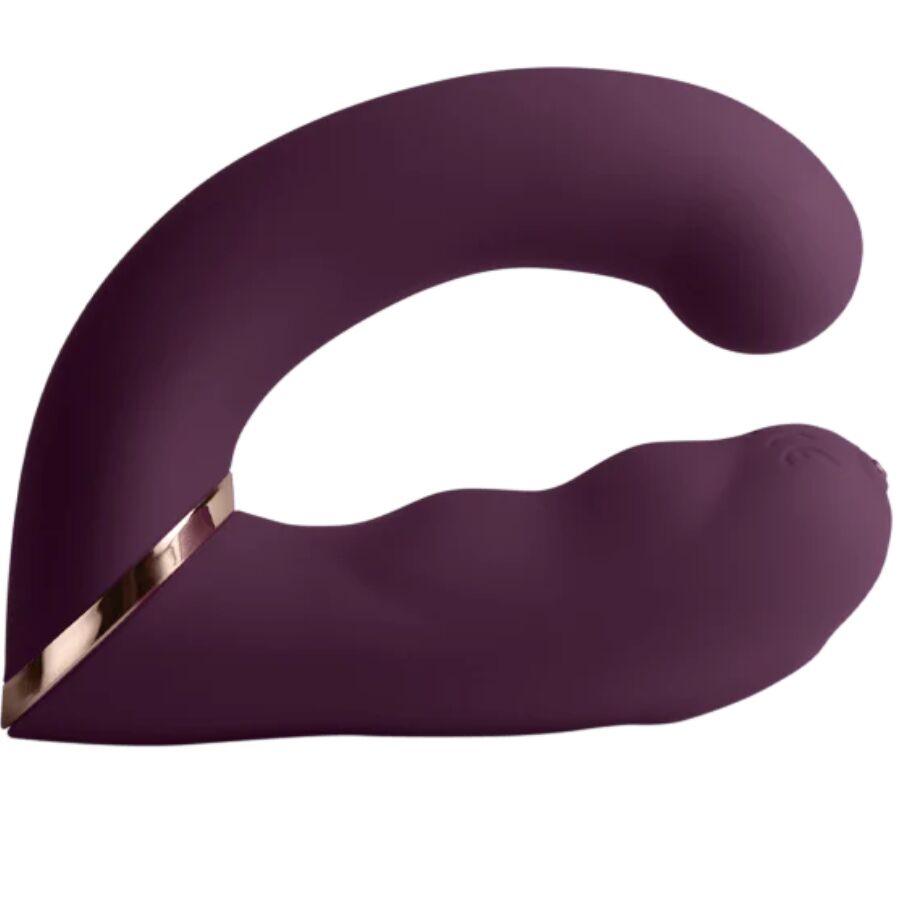 ROCKS-OFF – GEMINI DOUBLE VIBRATEUR STIMULATEUR DE CLITORIS POINT G VIOLET