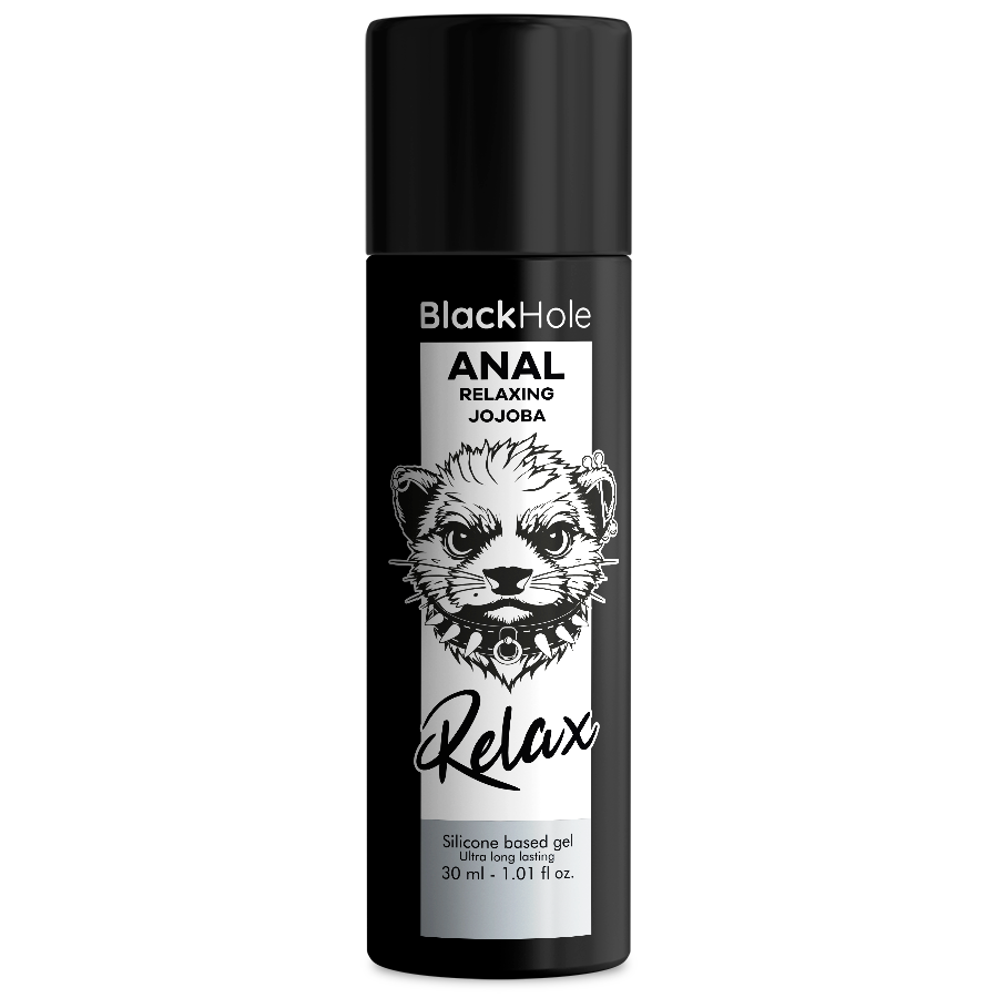 BLACK HOLE – RELAXANT ANAL JOJOBA RELAX BASE SILICONE 30 ML