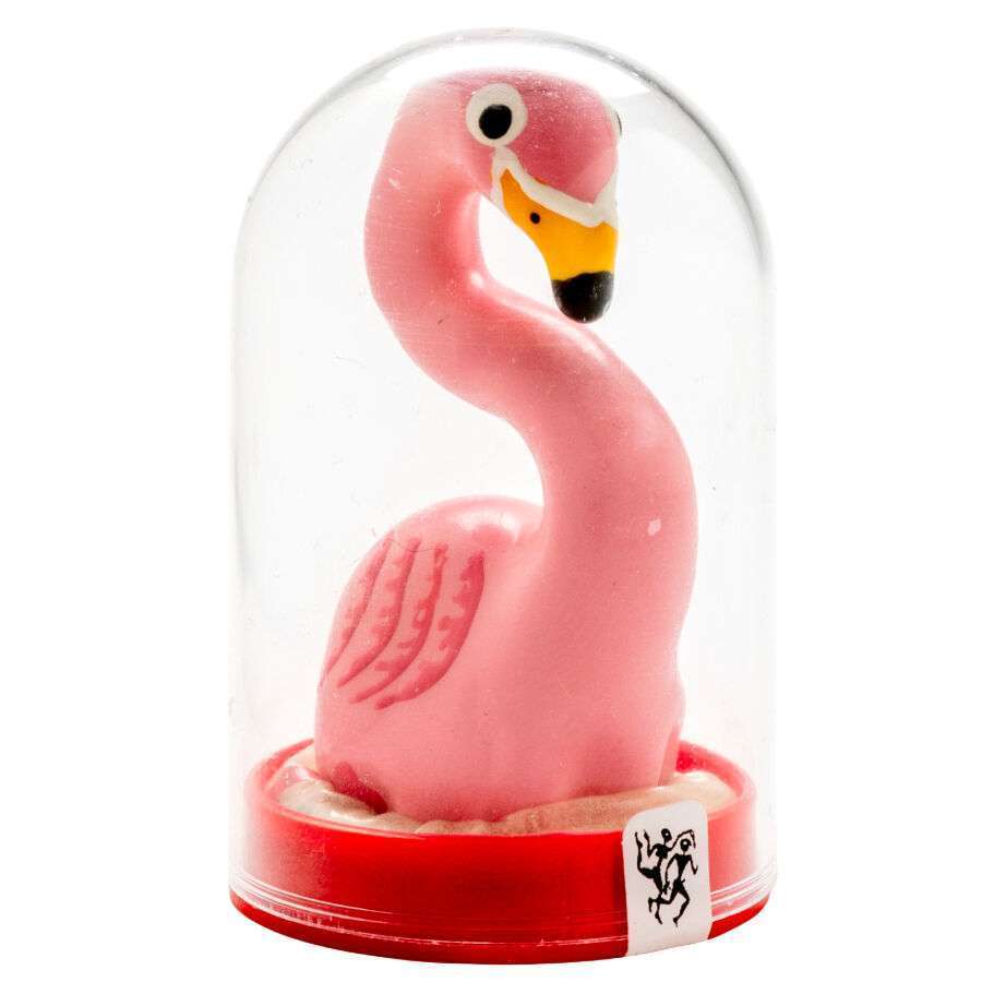 CONDOMERIE – PRÉSERVATIFS FANTAISIE PEINTS À LA MAIN ROSE FLAMANT