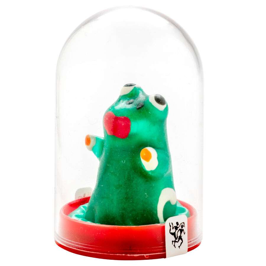 CONDOMERIE – PRÉSERVATIFS FANTAISIE PEINTS À LA MAIN MODÈLE GRENOUILLE 1