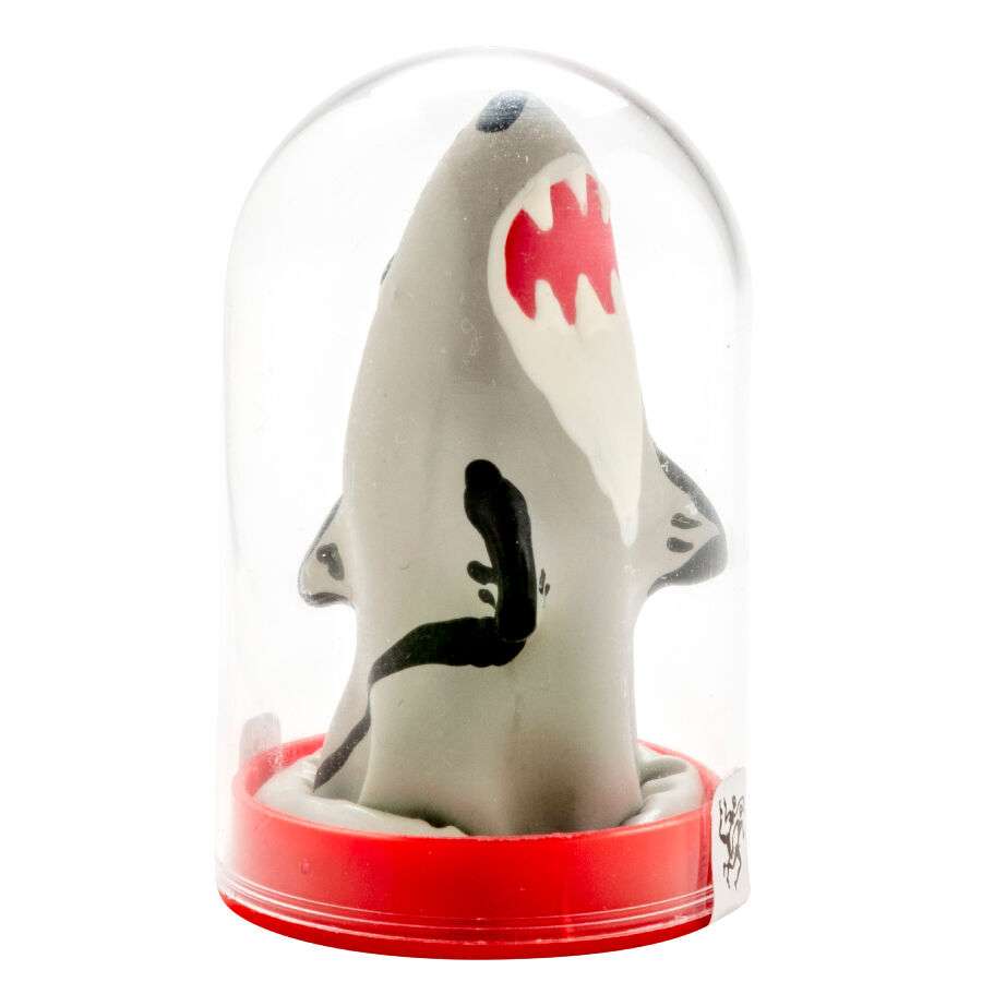 CONDOMERIE – PRÉSERVATIFS FANTAISIE PEINTS À LA MAIN MODÈLE REQUIN 1