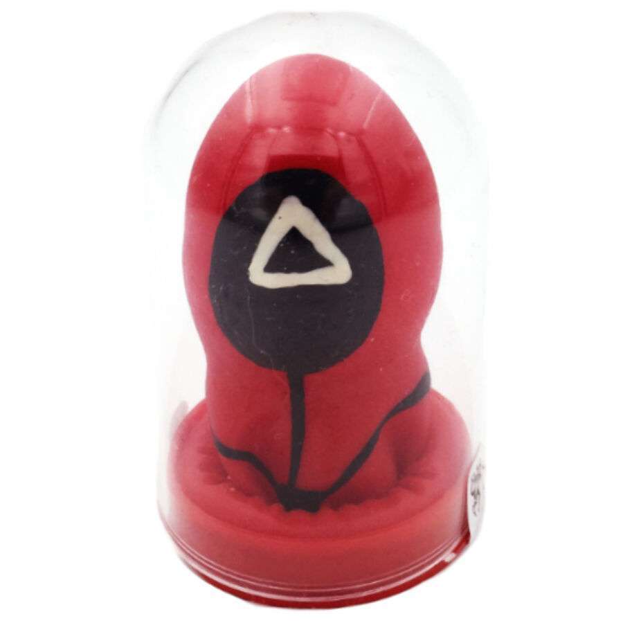 CONDOMERIE – TRIANGLE DE PRÉSERVATIFS FANTAISIES PEINTS À LA MAIN