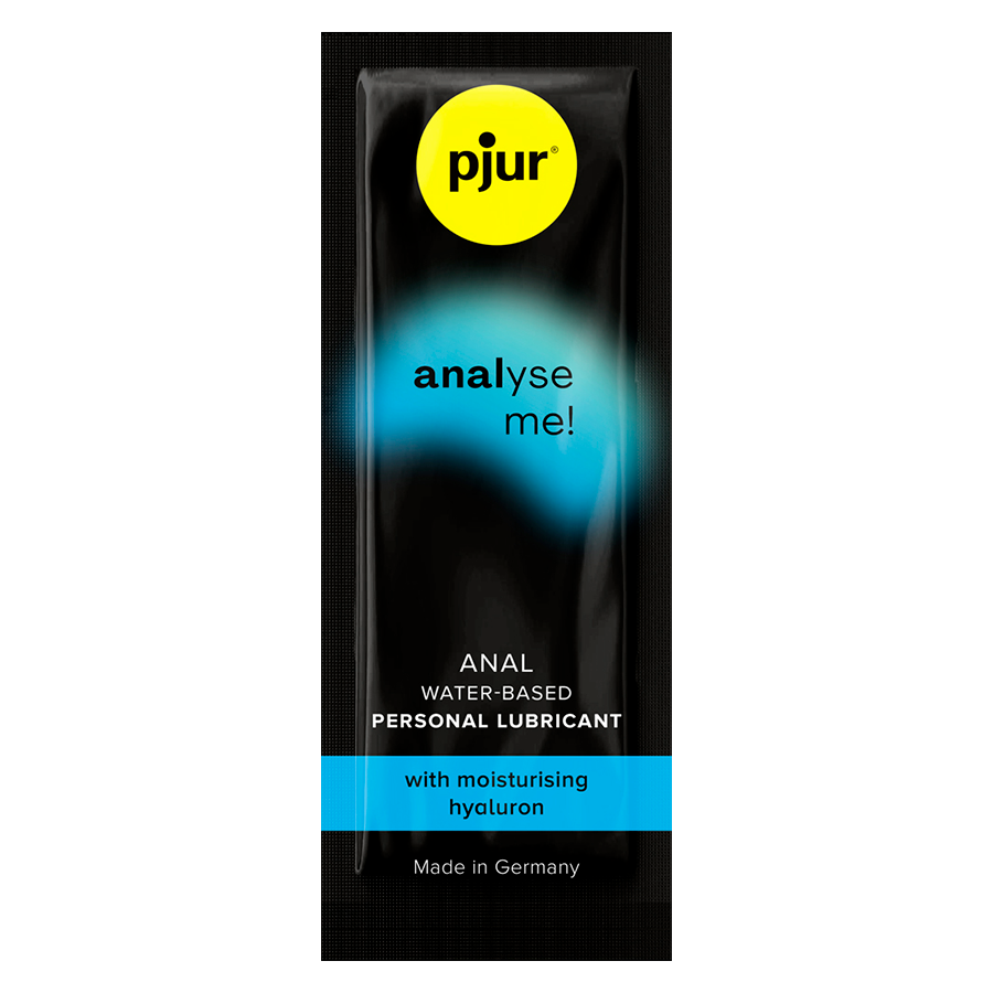 PJUR – ANALYZE ME LUBRIFIANT EAU ANAL 2 ML