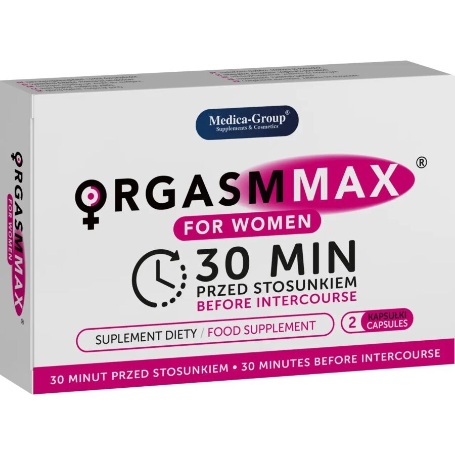 MEDICA GROUP – ORGASM MAX POUR FEMMES 2 CAPSULES