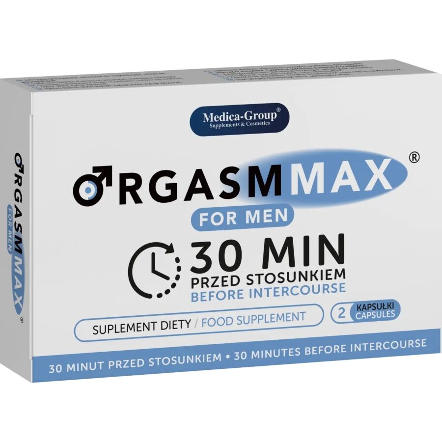 MEDICA GROUP – ORGASM MAX POUR HOMME 2 CAPSULES