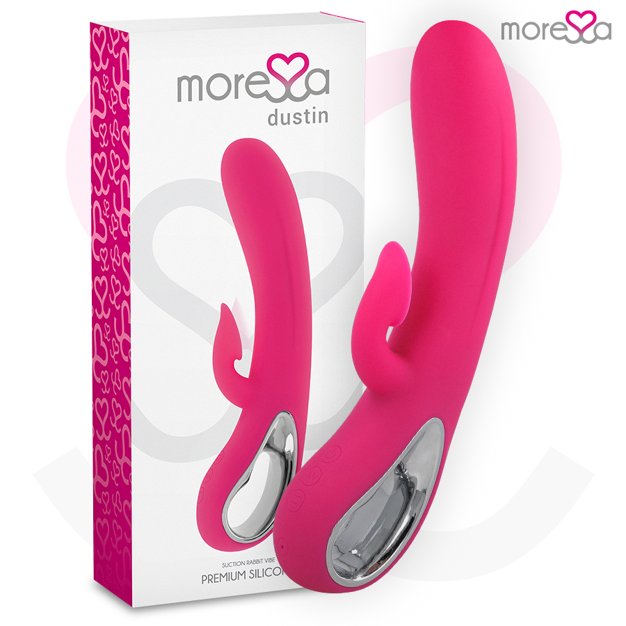 MORESSA – DUSTIN ONDES STIMULANTES CLITORIALES ET VIBRATIONS PUISSANTES SILICONE PREMIUM RECHARGEABLE