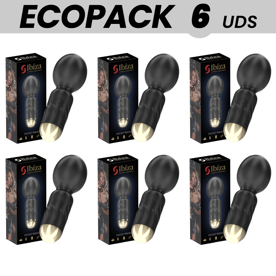 ECOPACKS 6 UNITÉS – VIBRATEUR DE POCHE IBIZA