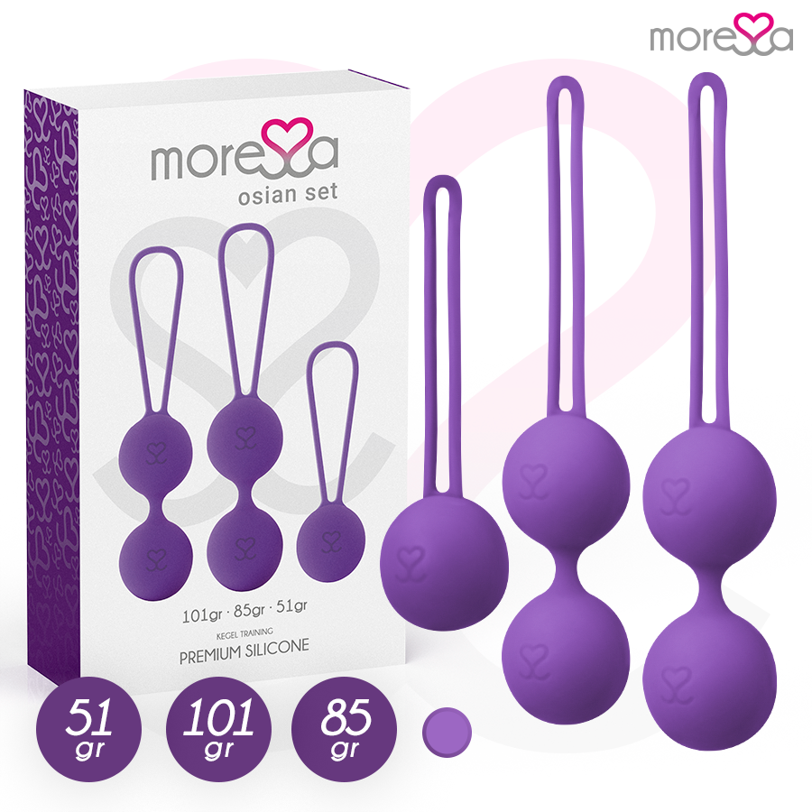 MORESSA – OSIAN SET PREMIUM SILICONE LILAS