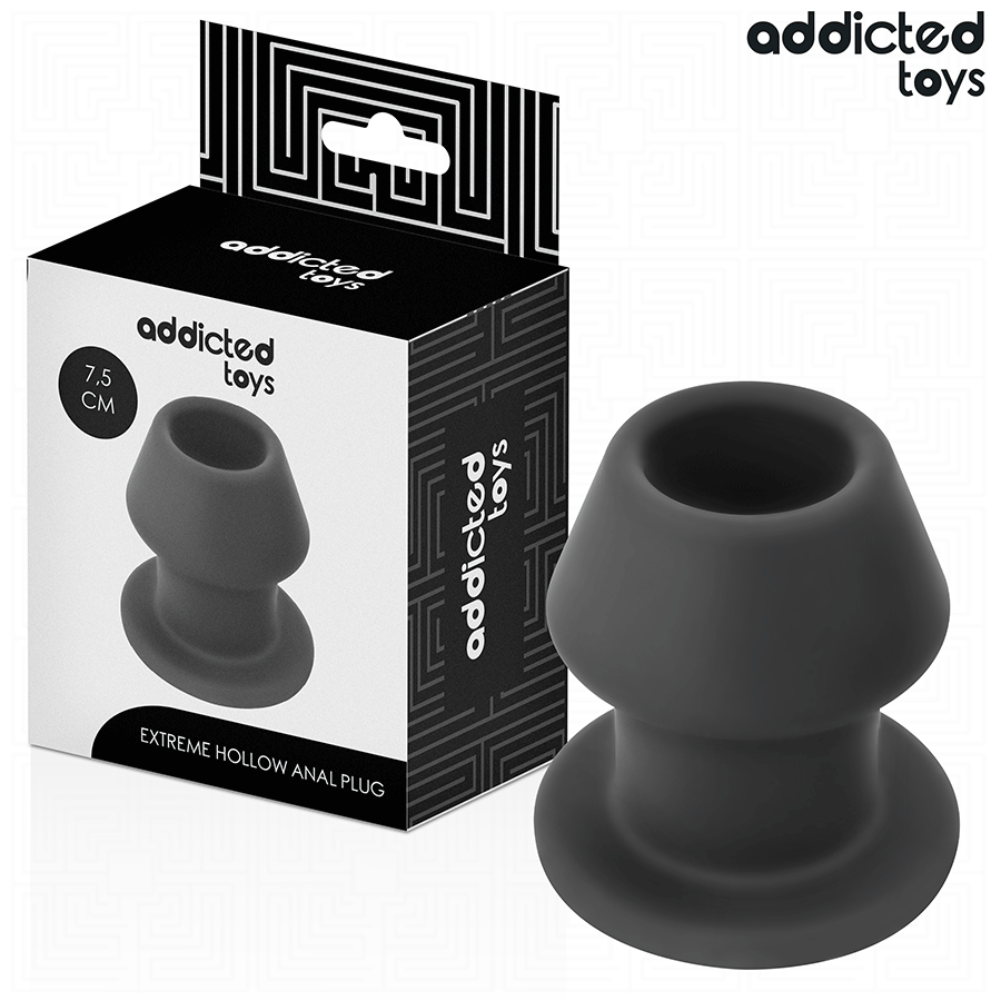 ADDICTED TOYS – PLUG ANAL CREUX EXTRÊME TAILLE S 7,5 CM