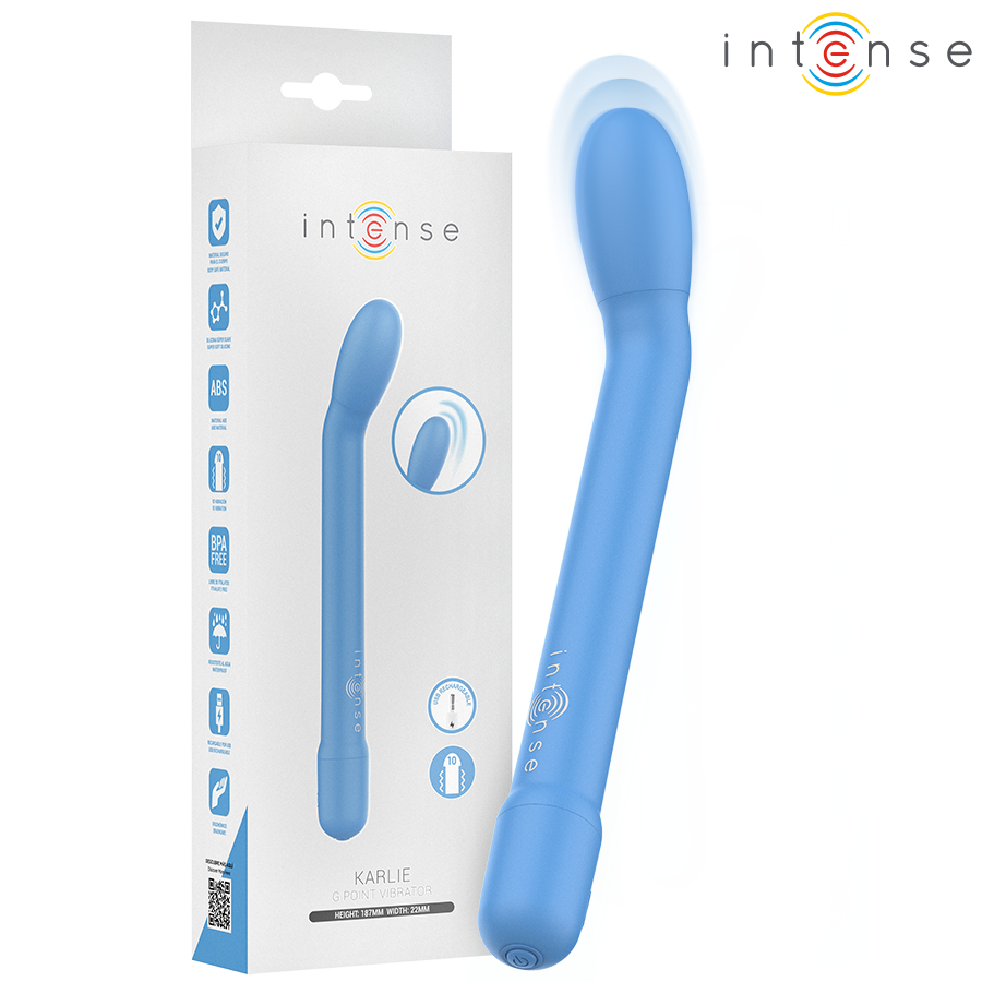 INTENSE – STIMULATEUR POINT G BLEU