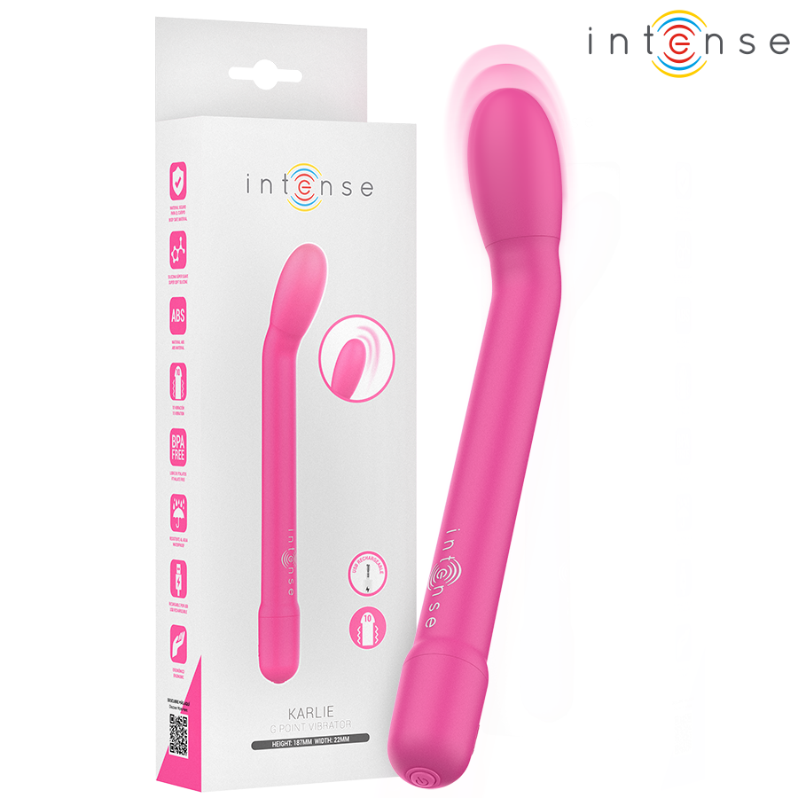 INTENSE – STIMULATEUR POINT G ROSE