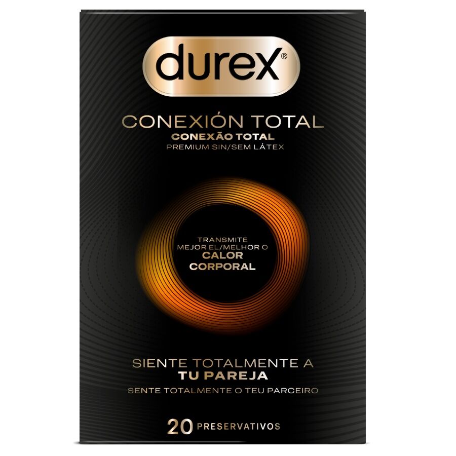 DUREX – CONNEXION TOTALE ULTRA FINE PLUS SANS LATEX 20 UNITÉS