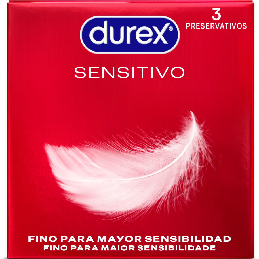DUREX – PRÉSERVATIFS SENSITIVE 3 UNITÉS