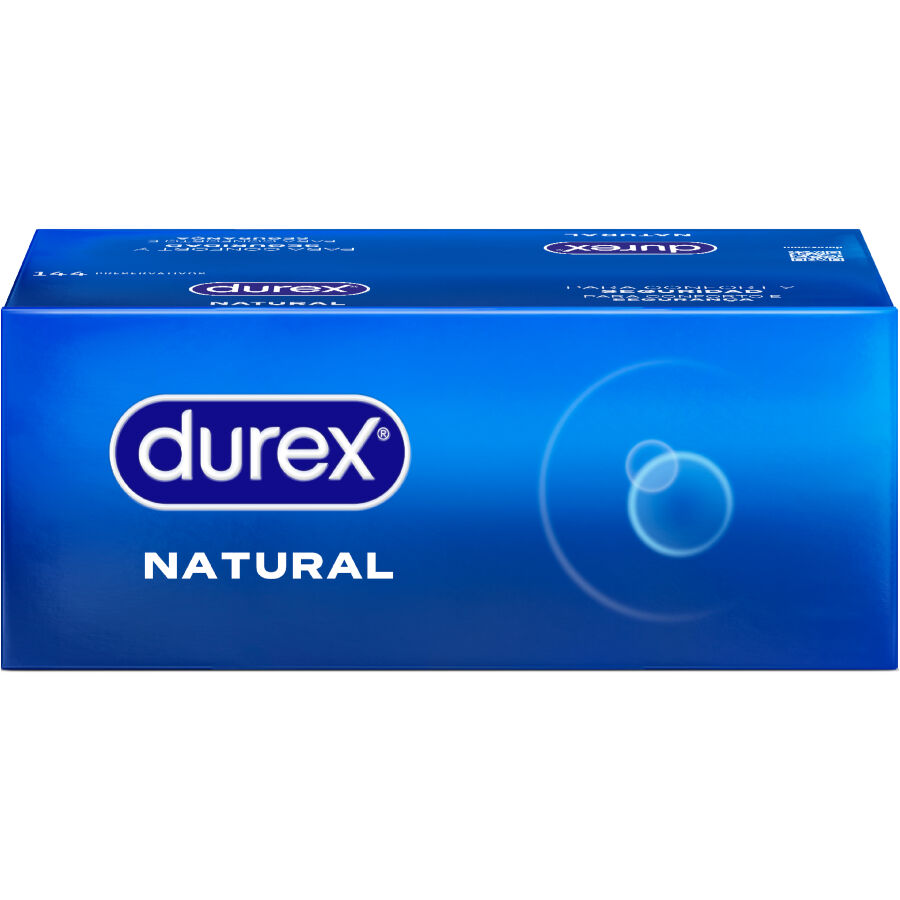 DUREX – PRÉSERVATIFS NATURELS 144 UNITÉS