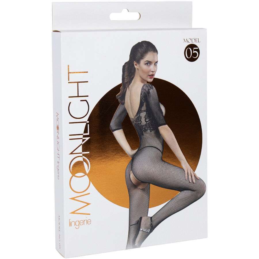 MOONLIGHT – BODYSTOCKING MODÈLE 5 NOIR TAILLE UNIQUE