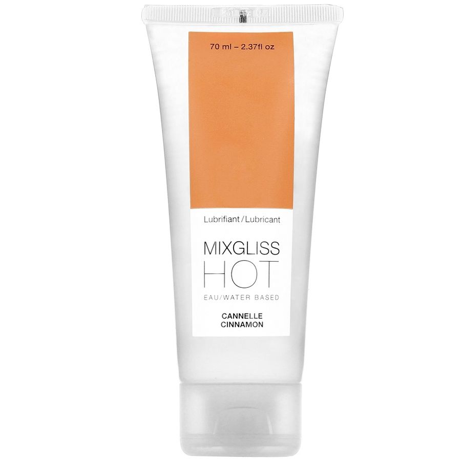 MIXGLISS – LUBRIFIANT EFFET CHALEUR SAVEUR CANNELLE 70ML