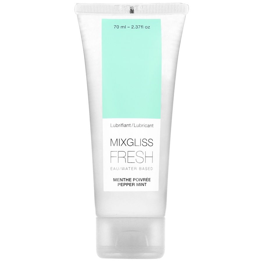 MIXGLISS – LUBRIFIANT BASE DEAU EFFET FROID SAVEUR MENTHE 70 ML