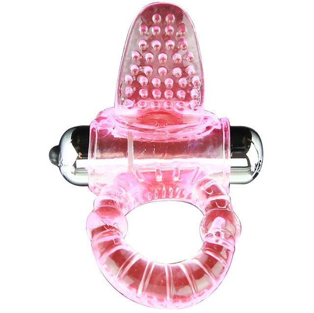 BAILE – ANNEAU PÉNIS VIBRATEUR ROSE SWEET ABS 10 RYTHMES