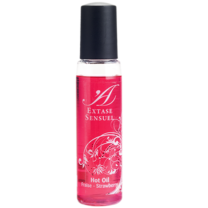 EXTASE SENSUAL – HUILE STIMULANTE FRAISE TRIP THERMIQUE 35 ML