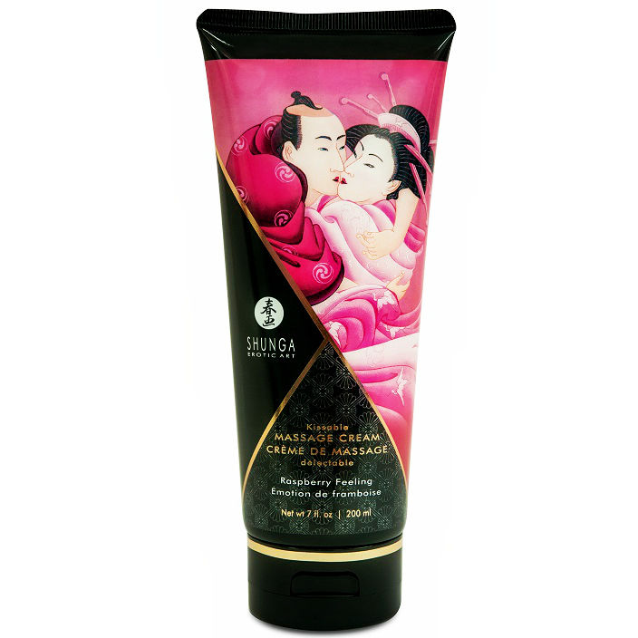 SHUNGA – CRÈME DE MASSAGE FRAMBOISE 200 ML