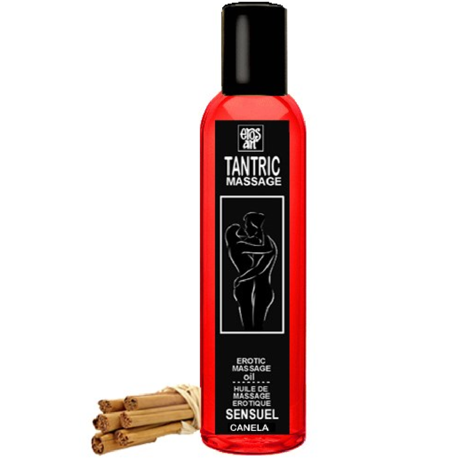 EROS-ART – HUILE DE MASSAGE TANTRIQUE NATURELLE ET CANNELLE APHRODISIAQUE 30 ML