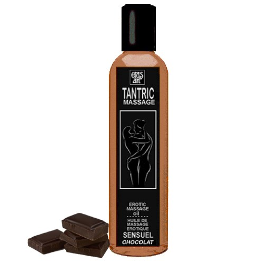 EROS-ART – HUILE DE MASSAGE TANTRIQUE NATURELLE ET APHRODISIAQUE AU CHOCOLAT 30 ML