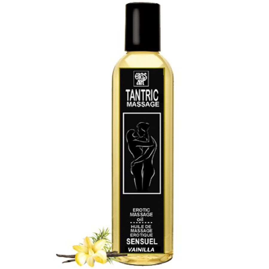 EROS-ART – HUILE DE MASSAGE TANTRIQUE NATURELLE ET VANILLE APHRODISIAQUE 30 ML