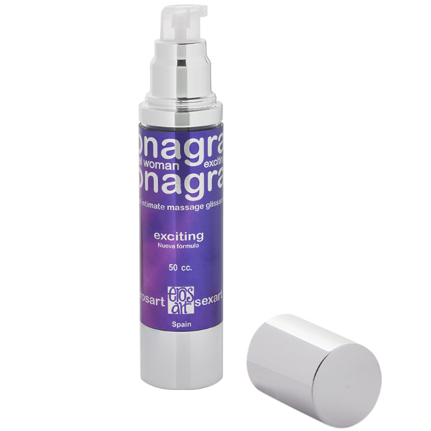 EROS-ART – GEL REHAUSSEUR DORGASME FEMME IMPRIMÉ SOIR SON 50 CC