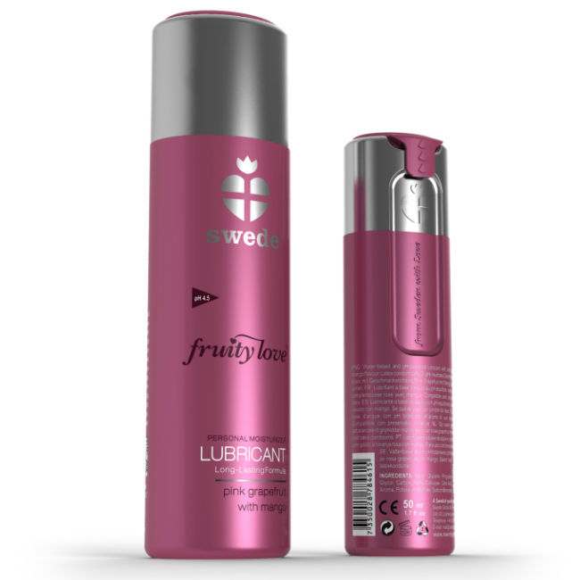 SWEDE – FRUITY LOVE LUBRIFIANT PAMPLEMOUSSE ROSE À LA MANGUE 100 ML