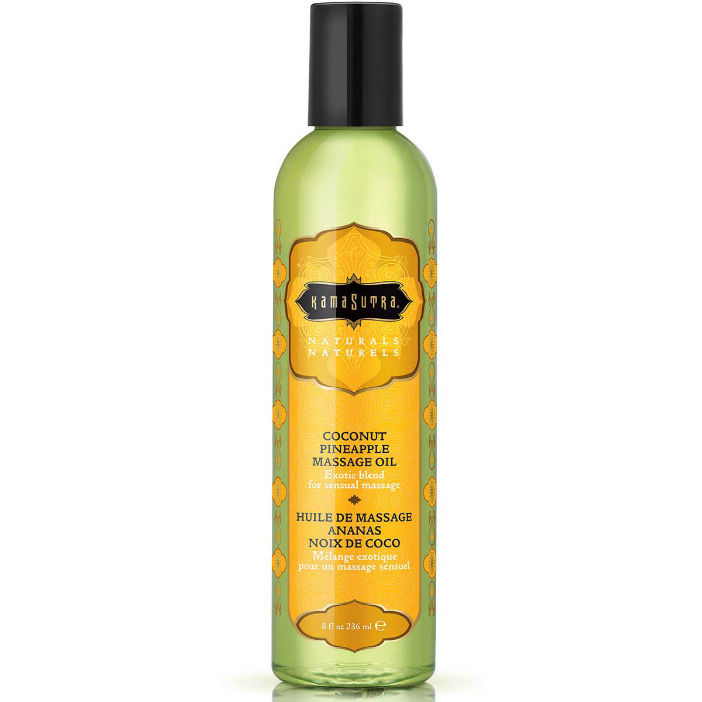 KAMASUTRA – NATURALS HUILE DE MASSAGE PIÑA COLADA 236ML