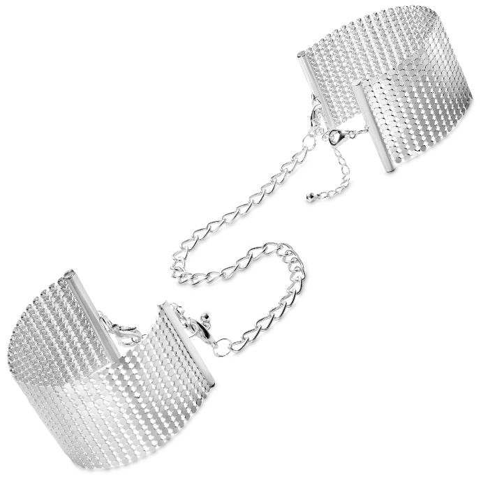 BIJOUX – DÉSIR MÉTALLIQUE MENOTTES MÉTALLIQUES ARGENT