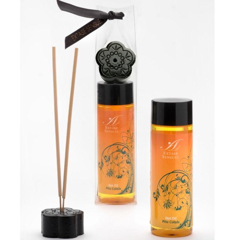 EXTASE SENSUAL – HUILE STIMULANTE DE CHALEUR PIÑA COLADA 100 ML