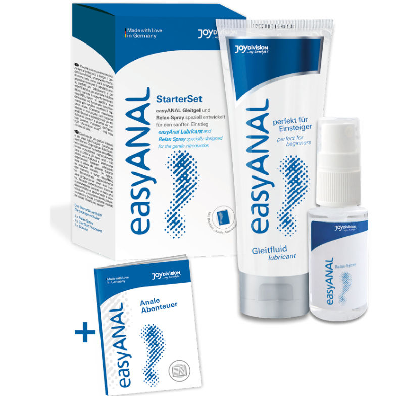 JOYDIVISION EASYANAL – STARTER SET LUBRICANTE + RELAX SPRAY