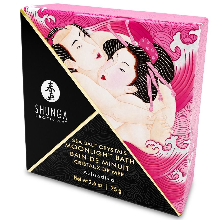 SHUNGA – SELS DE BAIN PARFUMÉS APHRODISIA 75 GR
