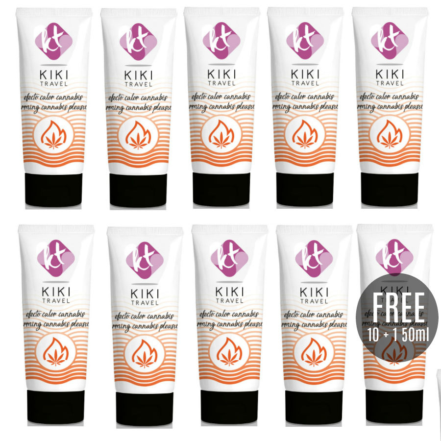 KIKÍ TRAVEL – EFFET CHAUFFANT CANNABIS 50 ML 10 + 1 GRATUIT
