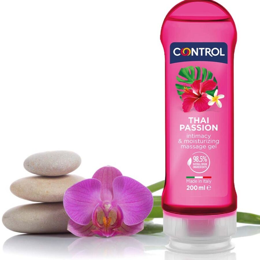 CONTROL – 2 EN 1 MASSAGE  PLAISIR THAI PASSION 200 ML