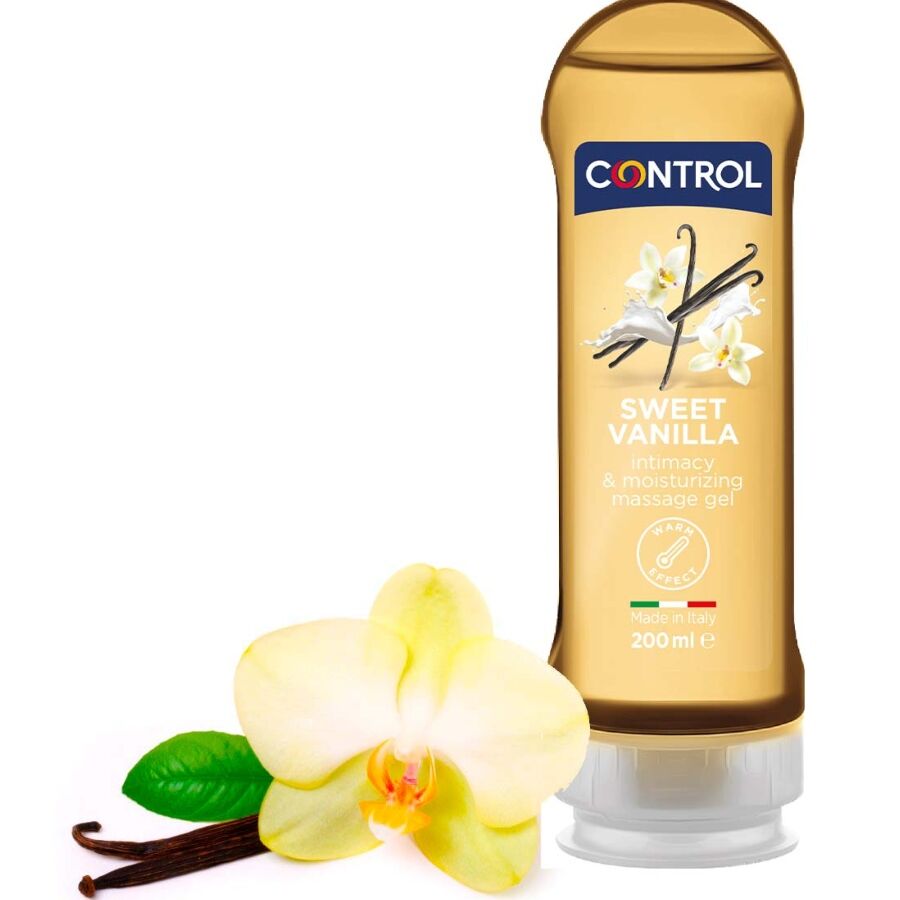 CONTROL – 2 EN 1 MASSAGE  PLAISIR DOUCEUR DE MADAGASCAR 200 ML